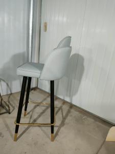 China 40.5cm Wrought Iron Bar Chair wholesale