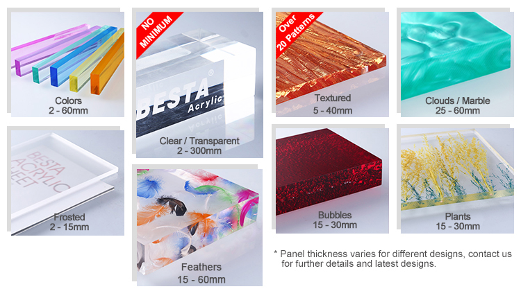 2-12mm Acrylic Light Diffuser Panel Clear Acrylic Prismatic Light Panel 4x6feet