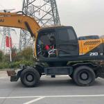 Used Excavator Hyundai R210-9 Wheel Excavator 0.91m3 Bucket Capacity Middle