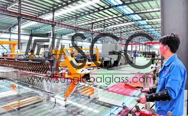 High Quality hot bent glass coffee table