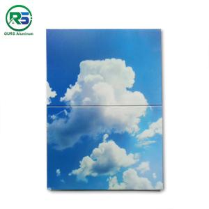China Aluminum Art Deco Wall Panels Exterior PVDF Coating For Airports Balconies wholesale