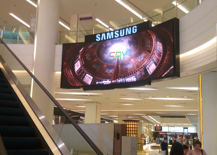 P3 Advertising Curved LED Screens / concert led curved display High Brightness