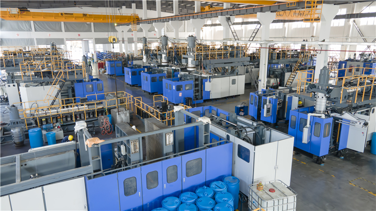 Fully Automatic PE Blow Molding Machine 18L Hydraulic Plastic Moulding Machine