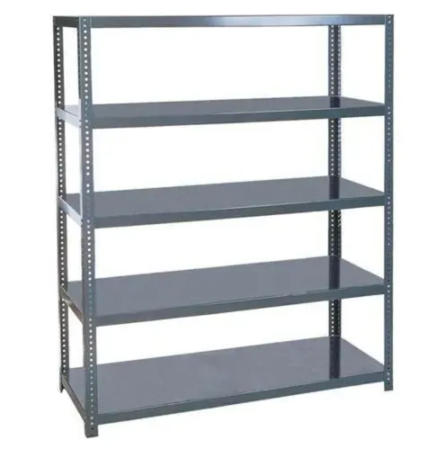 Slotted angle shelf making