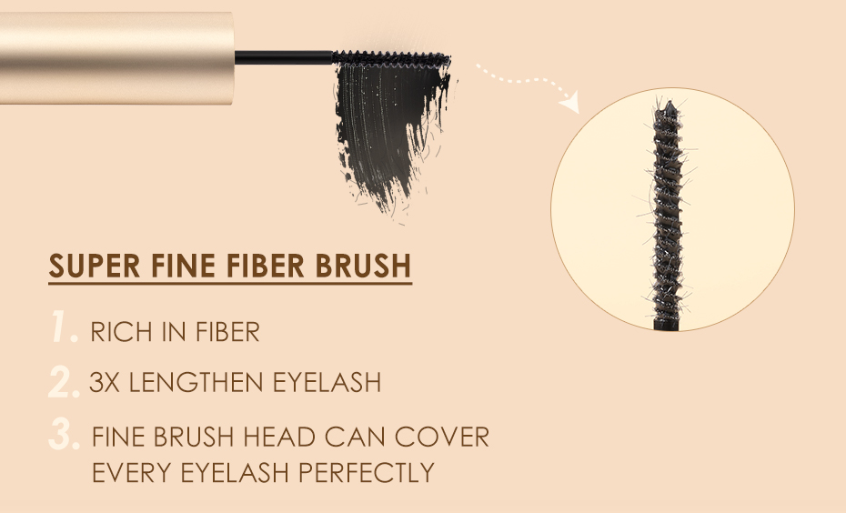 2 In 1 14ml Waterproof Eyeliner Mascara Set Natural Lengthening