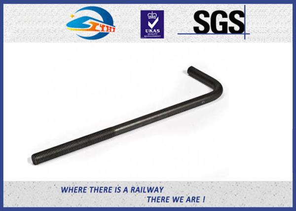L shaped or J shaped Bent Anchor Bolts with Plain Finish or Hot Dipped