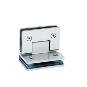 China Bathroom glass clamp RS805, Square 90 degree, Single side, material stainless steel, satin or mirror wholesale