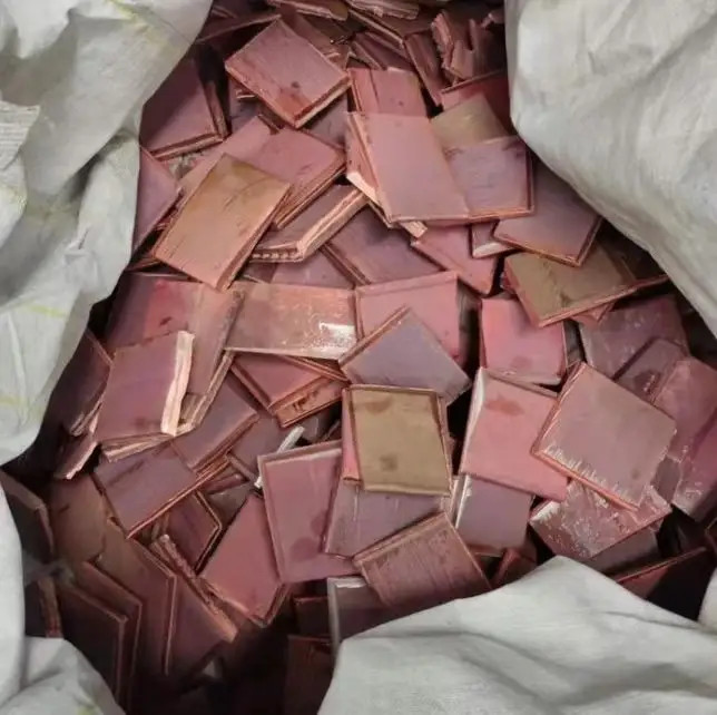 Fine Finish Electrolytic Copper Cathodes For Machinery Manufacturing
