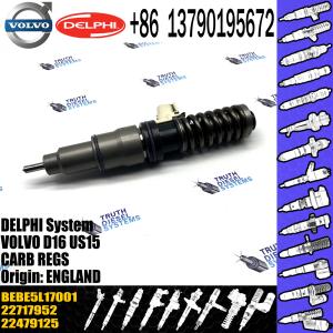 China ISO Diesel DELPHI Fuel Injector 22479125 BEBE5L17001 BEBE5L17101 22717952 wholesale
