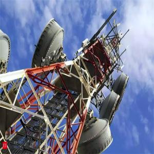 China 4g Wireless Outdoor Tv Cell Phone Communication Satellite Microwave Radio Antenna Lattice Tower 4 Leg Angular Tower wholesale