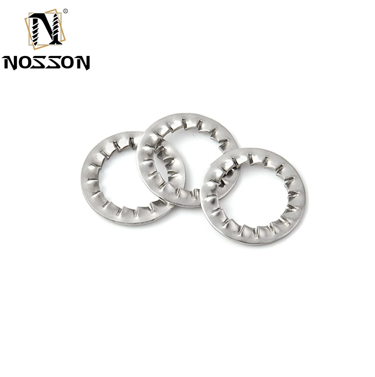 ZINC Finish Stainless Steel Internal Tooth Star Lock Washer for Enhanced Durability M6 M8 M10 M12M14 M16M18M20M22M24M27m30