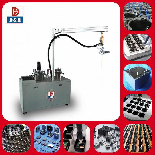 PJL-1200 Hand Glue Gun 2 Components Resin Glue Dispensing Machine For Potting