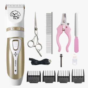 China Dog Pet Grooming Electric Hair Clippers ROHS Ceramic Blade Skinsafe 1200mAH wholesale