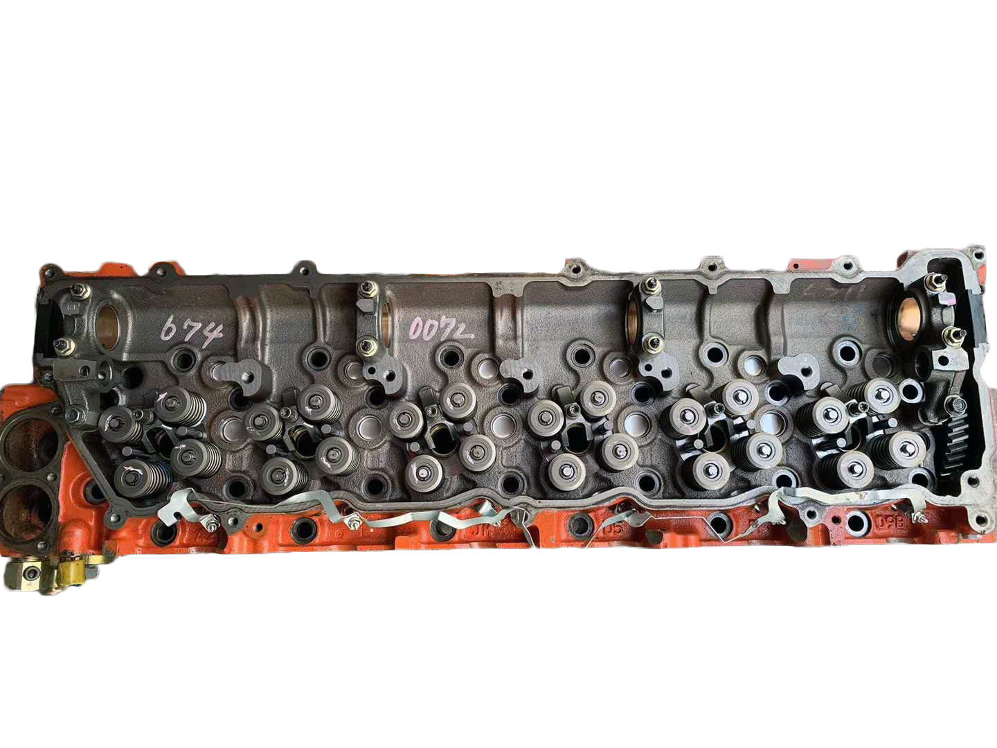 Excavator Cylinder Head Assembly Isuzu 6hk1 Engine Parts
