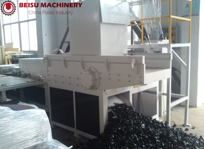 High Efficiency Industrial Shredder Machine , PVC Shredder Machine Intelligent Feeding