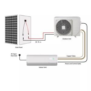 China CE Dc48v Solar Air Conditioner 220VAC Wall Mounted Air Conditioner wholesale