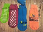 Eco - Friendly Non Slip Grip Socks Adrenaline Trampoline Park Airbox Bounce