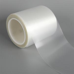 China Silicone Coated 0.05mm Transparent Mesh PET Polyester Protective Film wholesale