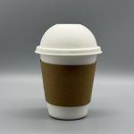 Custom Cup Sleeve Hot Cup Customized Logo Corrugated Biodegradable Kraft Paper