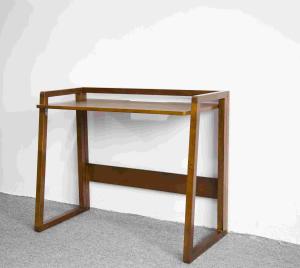 China Foldable Solid Wood W98*D50*H79CM Home Office Computer Desk wholesale