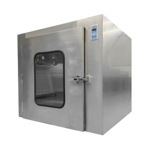 China GMP-Compliant 304 Stainless Steel Pass Box/ Convex Door | Industrial Cleanroom Equipment wholesale