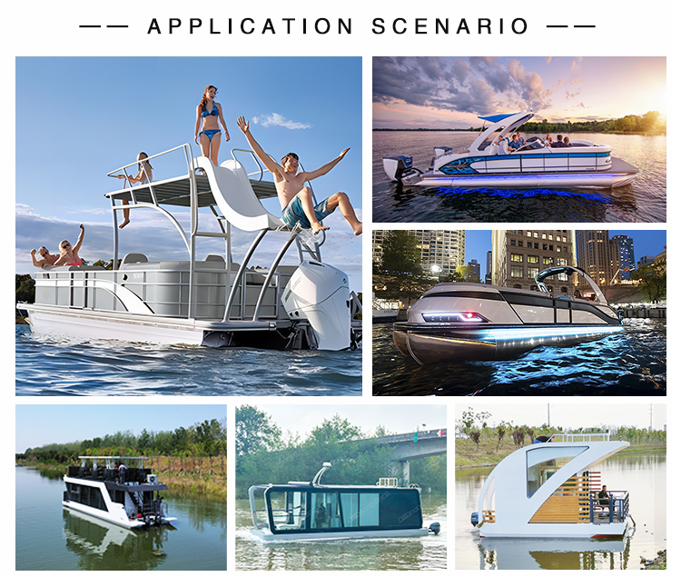 Custom Pontoon Logs Aluminum Pontoon Tubes , Aluminum Tubing For Pontoon Boats