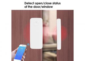 China WiFi Door Window Sensor Detector Tuya Wireless Security Alarm Door Sensor Compatible with Alexa,Google Home wholesale