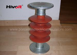 China 35kV Silicone Rubber Station Post Insulator Red Color For Switch Parts wholesale
