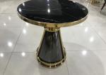 70cm Wrought Iron Glass Coffee Table
