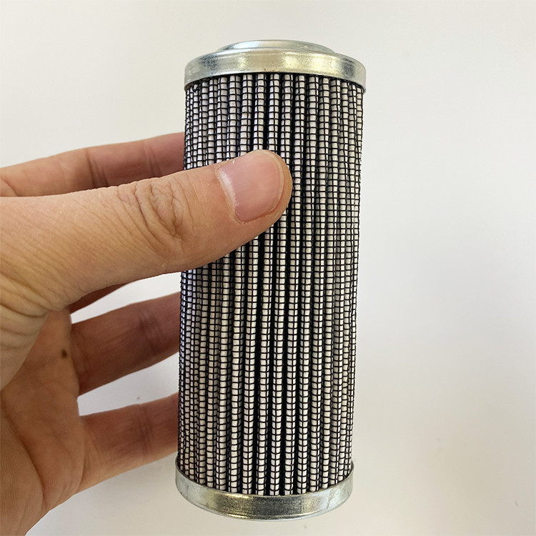 SS 304 316 Wire Mesh Filter Cartridge / Pleated Filter Elements For Polymer Melt Industry