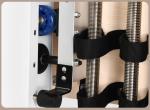 Gericon commerical use white aluminium pilates reformer pilates