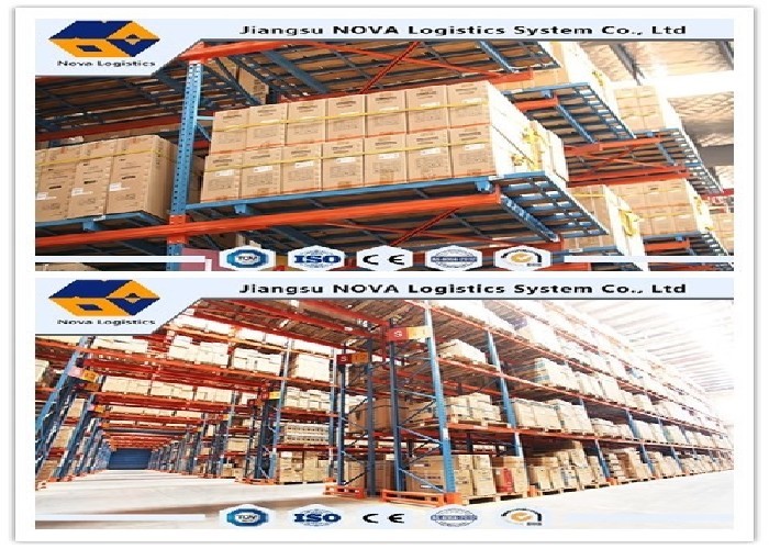 Corrosion Protection Industrial Pallet Warehouse Racking Powder Coating Surface Treatment