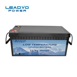 China Light 12V 200Ah Lithium RV House Batteries LiFePo4 Camper Trailer Battery wholesale