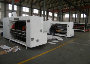 China Printer Slotter Die Cutter / Cardboard Box Cutting Machine 120pcs / Min Speed wholesale