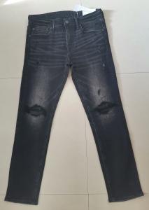 China Full Length Fashion Men Jeans Denim Pants Slim Trend Casual Jeans MNJN1879 wholesale