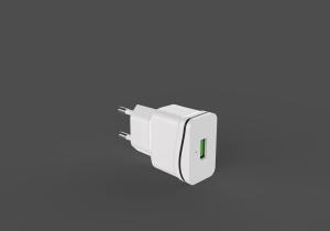 China Tablet 5V 2.4A Wall Charger , USB Port Charger Adapter PC 94 V0 wholesale