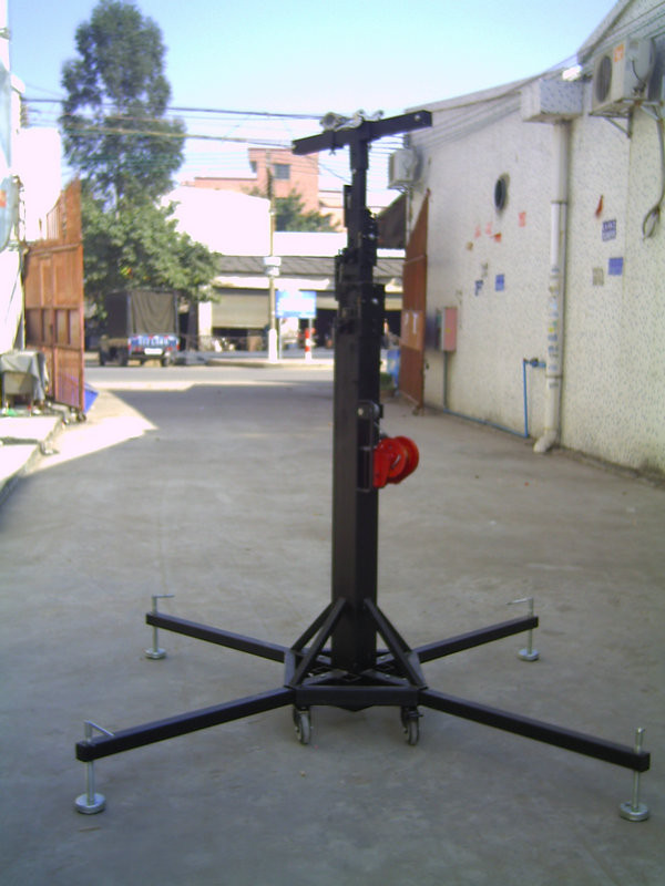 4M Adjustable Height 40kg Loading Speakers Lighting Truss Stands / DJ Truss Stand 2 Meters High