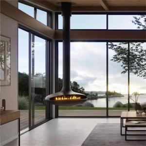 China Smokeless Bio Alcohol Indoor Hanging Fireplace Suspended Bioethanol Fireplace wholesale