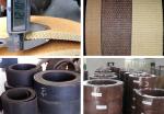 Brown Asbestos Woven Brake Lining For Construction Marine Machinery