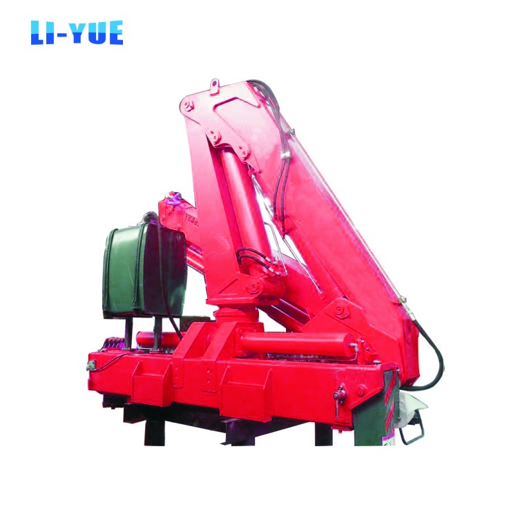 Hydraulic Folding Arm Brick Grab Block Lifting Crane With Truck