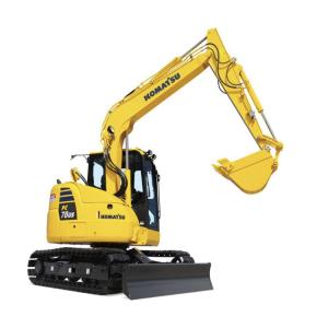 China PC78US-6 Mini Excavator Bucket capacity 0.34/0.28/0.09 m³ Crawle Second-hand excavator wholesale
