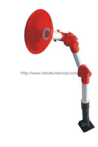 China Ceiling Mounted Laboratory Fittings , 360° Swiveled Fume Exhaust Arm wholesale
