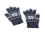 Knitted Touchscreen Winter Gloves 85 % Acrylic 15 % Spandex Material