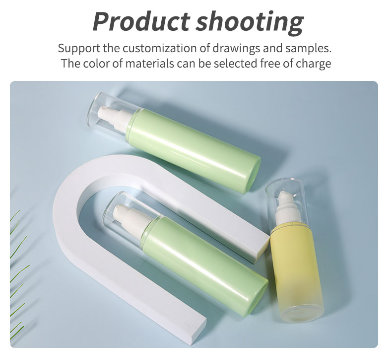 120ml 150ml Lotion Pump Bottle , Empty Plastic Bottles Silk Screen Printed For Makeup Tools