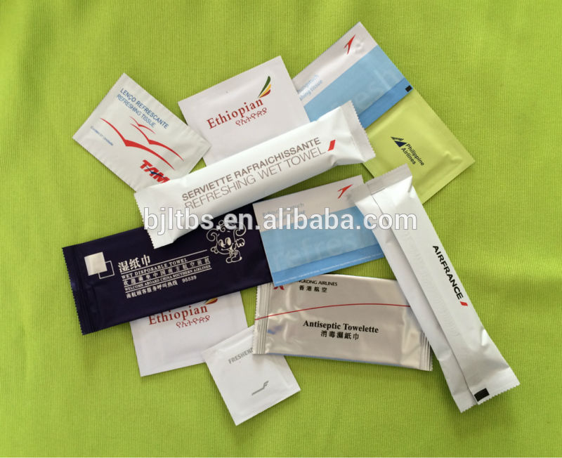 single pack airlines wet wipes