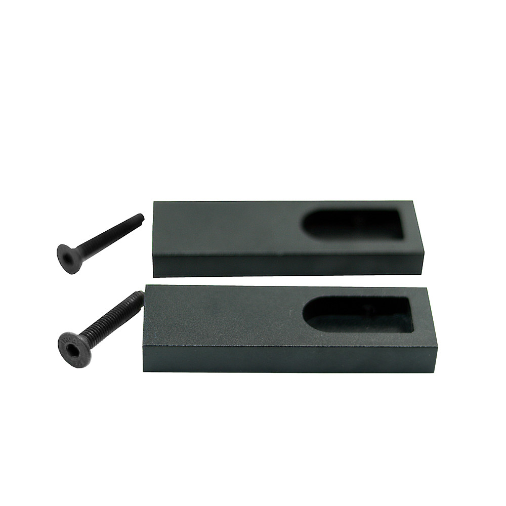 SGS Chrome Finish Black 3m Rod Rails For Wardrobe