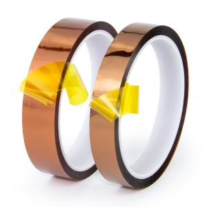 China Single Side Coated Polyimide Film Adhesive Tape Amber Transparent wholesale