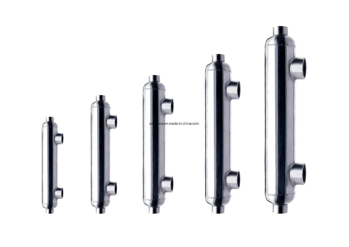 compacted u tube heat exchanger for heat recovery ventilation system