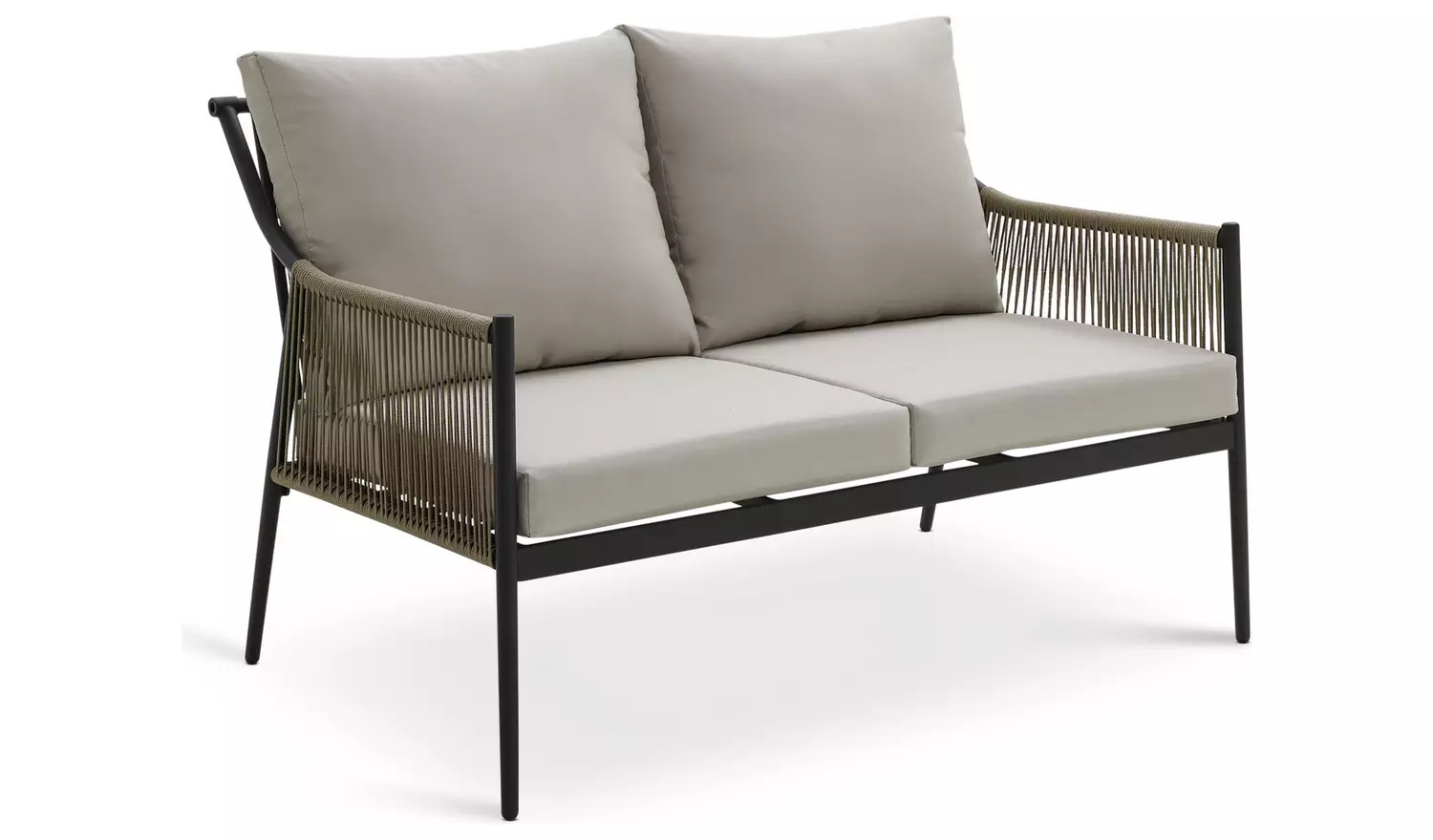 Transform Your Patio with AJUNION Metal Furniture Set Armchair Size W64 x D78 x H79cm