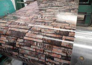 China Stone Finishing 8.0mm Thickness 3003 Coated Aluminium Coil ASTM Standard wholesale